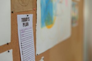 Modern Office Essential Supplies corkboard